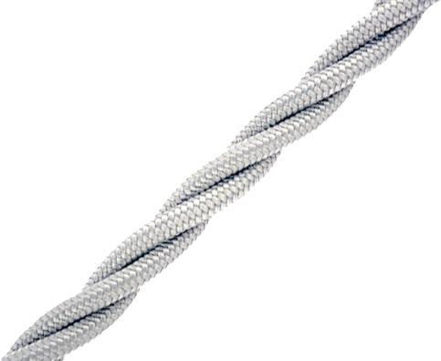 Витой медный винтажный ретро провод трехжильный серебро B1-432-710 ГОСТ Bironi (Бирони) 